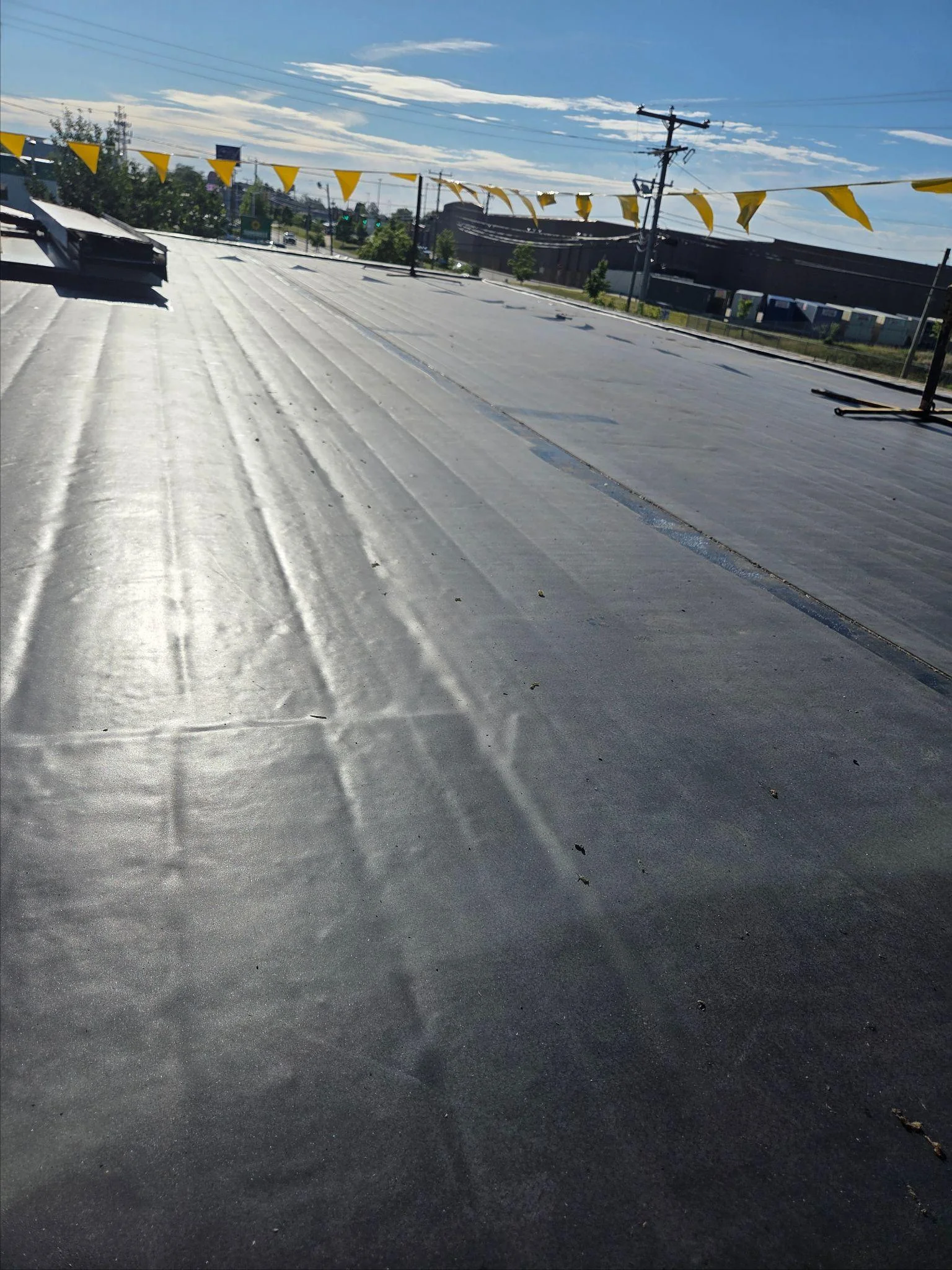 Project photo from Manchester NH roofing work by Northpoint Roofing