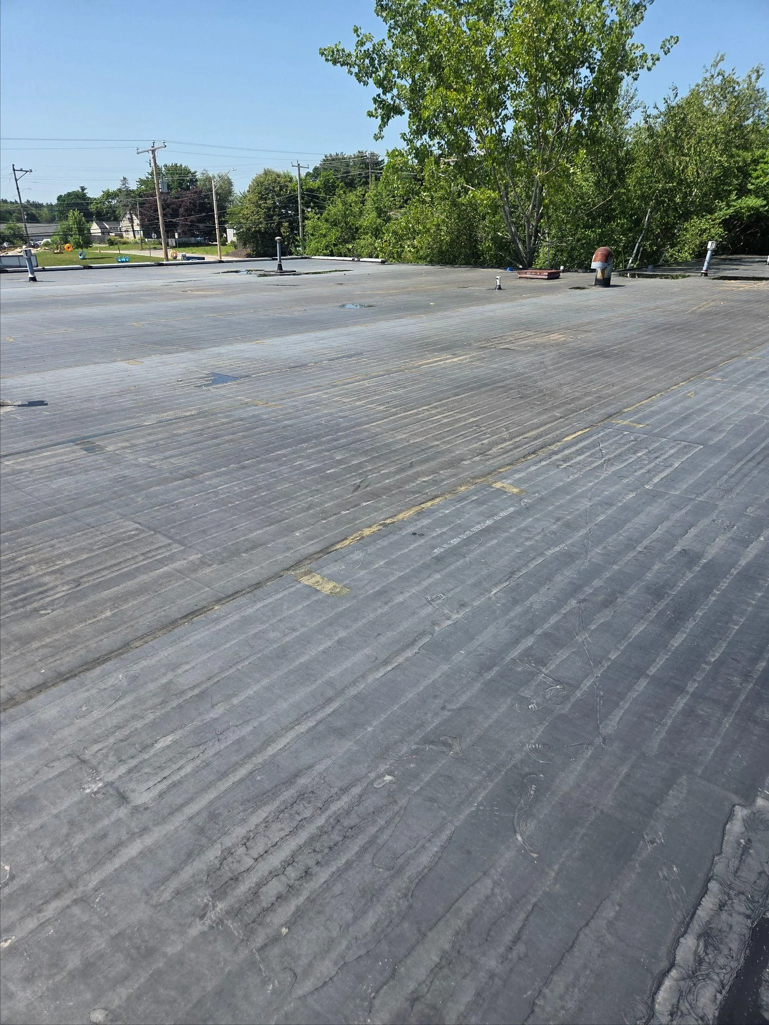 Project photo from Manchester NH roofing work by Northpoint Roofing