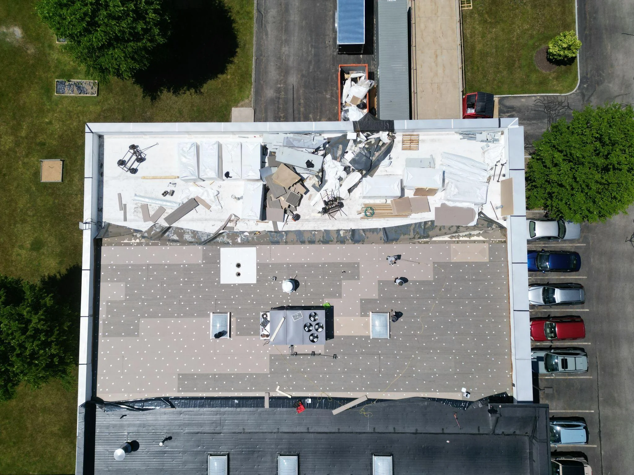 Project photo from Portsmouth NH roofing work by Northpoint Roofing