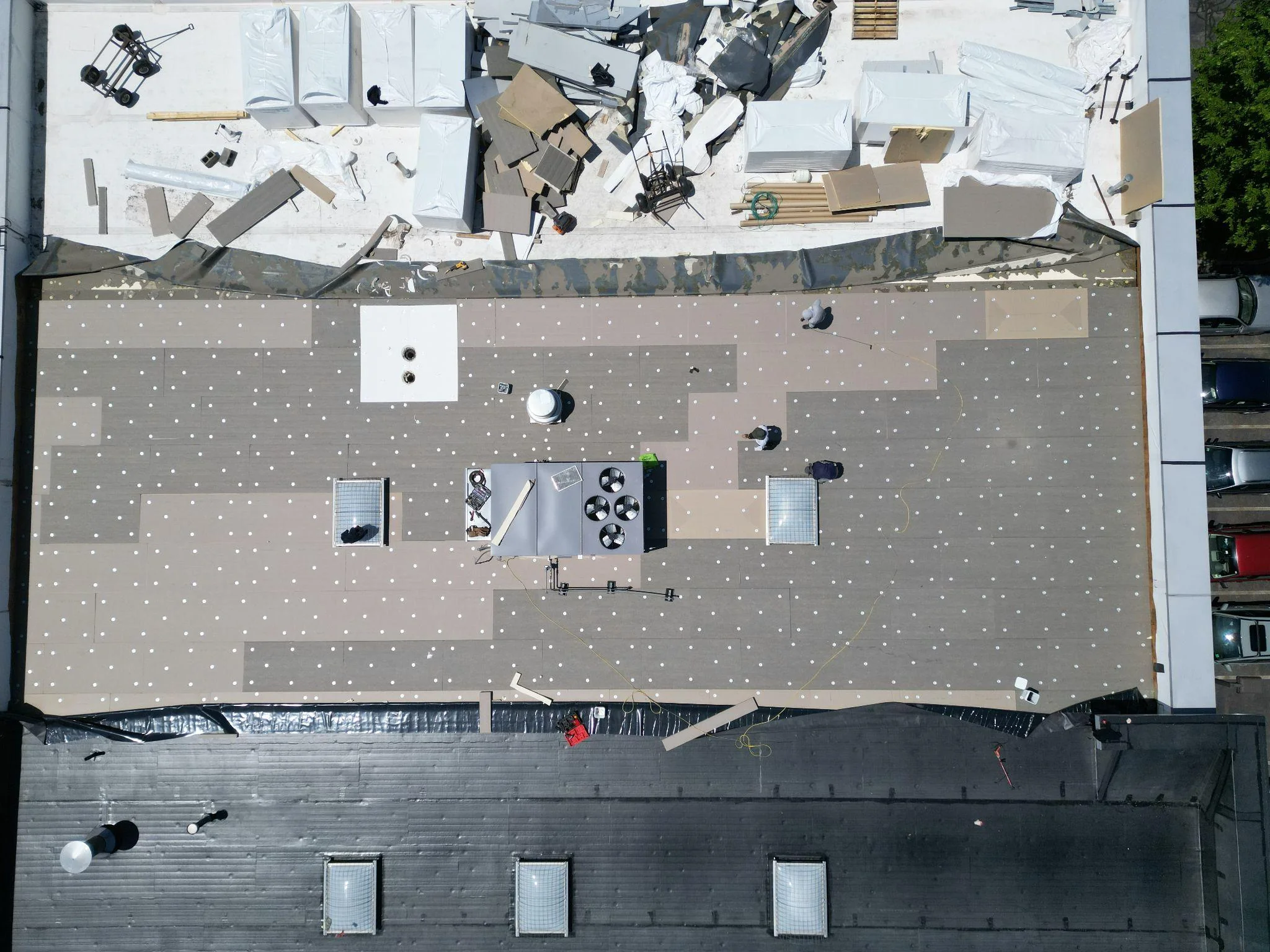 Project photo from Portsmouth NH roofing work by Northpoint Roofing
