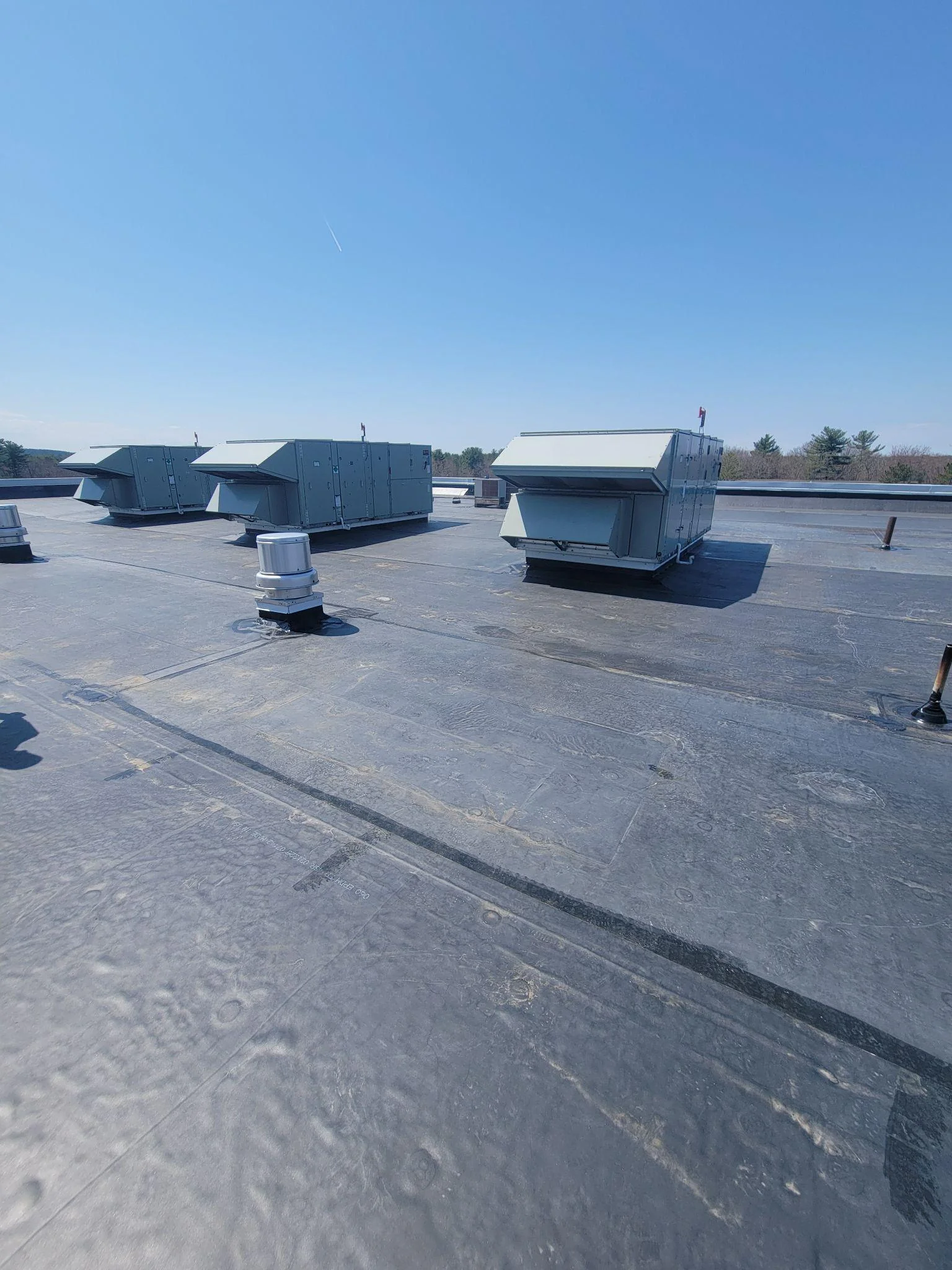 Project photo from Salem NH roofing work by Northpoint Roofing