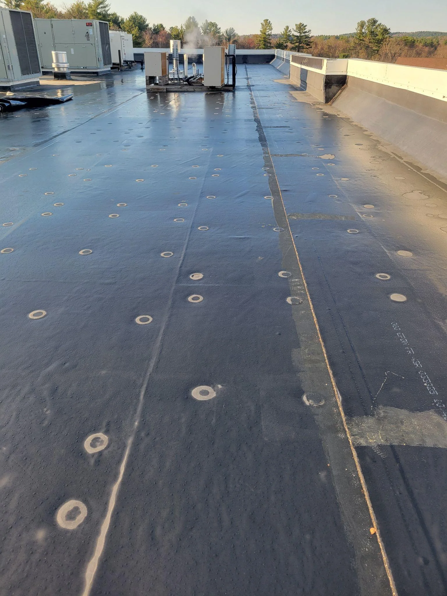 Project photo from Salem NH roofing work by Northpoint Roofing