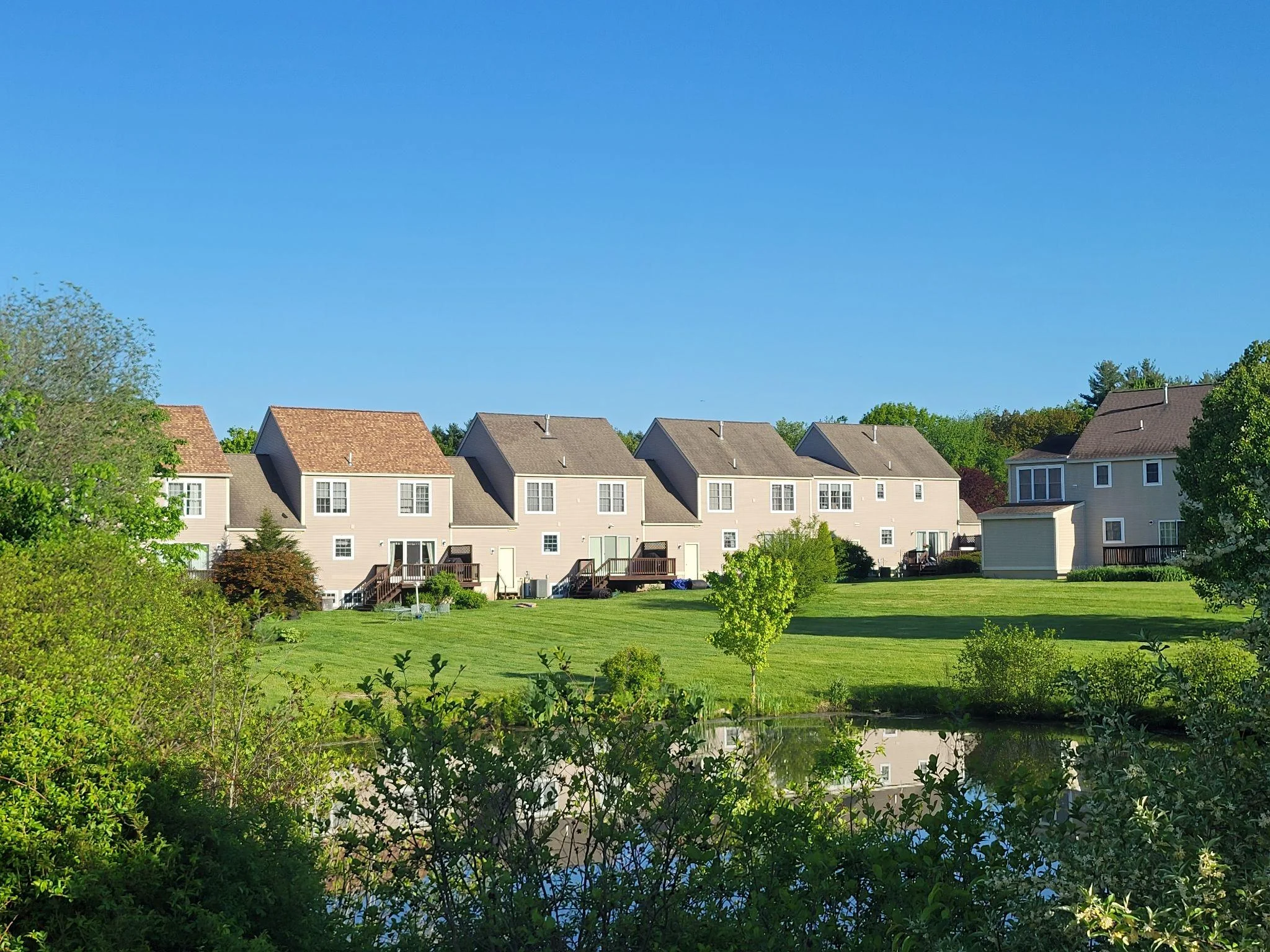 Project photo from Brentwood NH roofing work by Northpoint Roofing