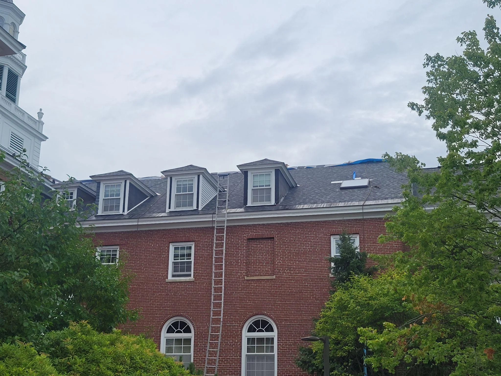 Project photo from New London NH roofing work by Northpoint Roofing