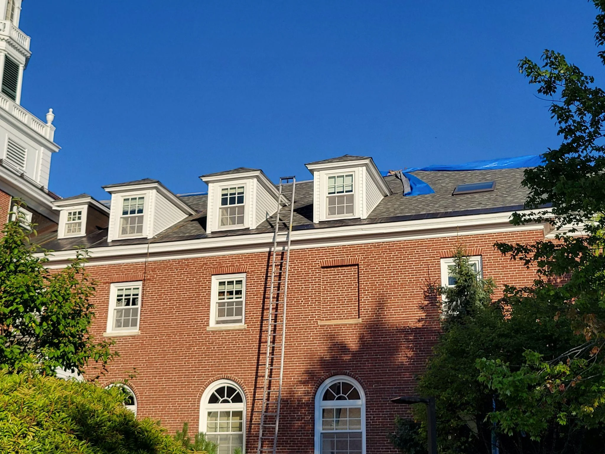 Project photo from New London NH roofing work by Northpoint Roofing