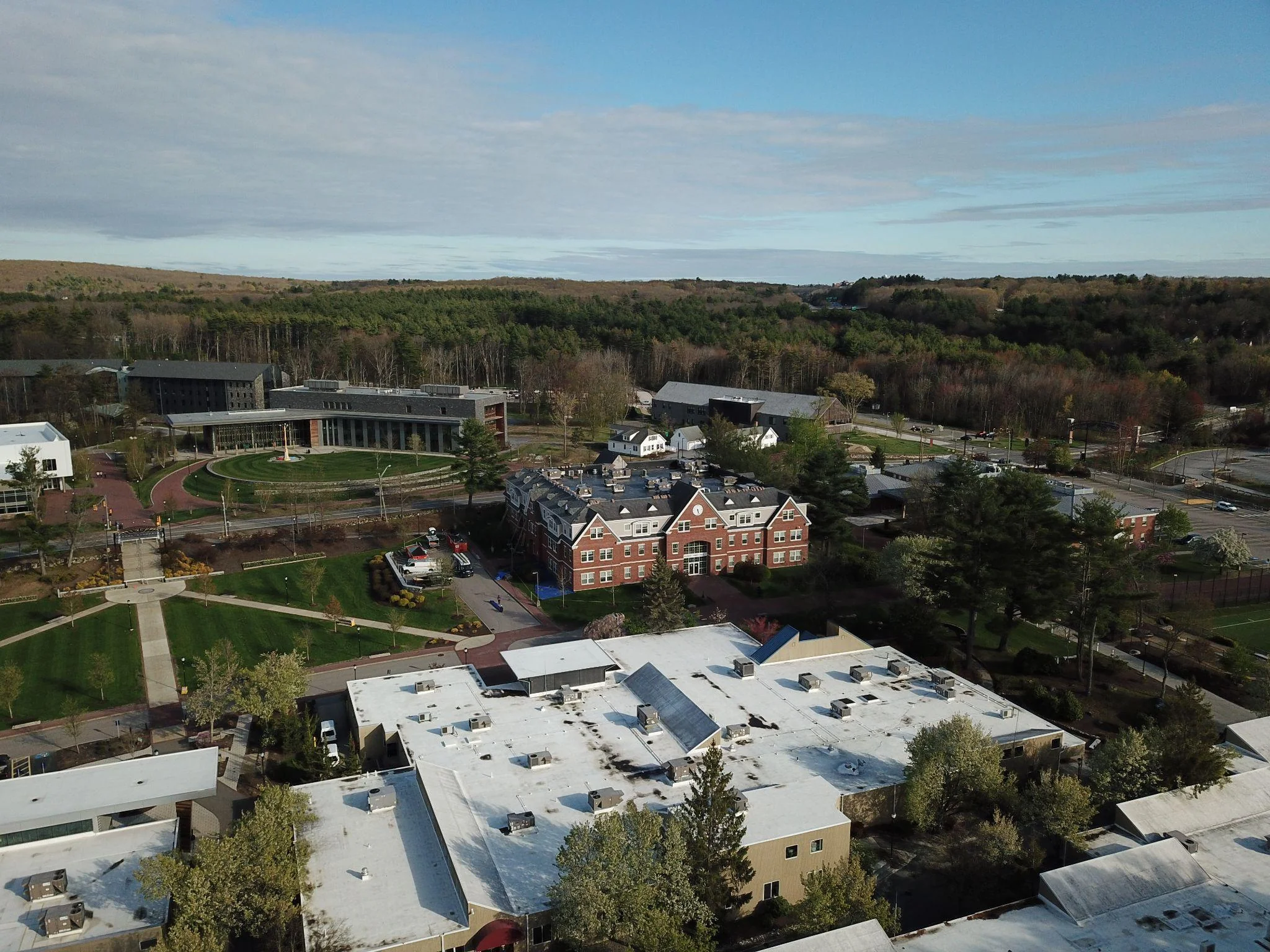 Project photo from Manchester NH roofing work by Northpoint Roofing